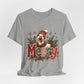 Merry Dog Christmas Tee — Festive Plaid Holiday Dog Shirt