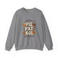 Crewneck Pie Patrol Funny Thanksgiving
