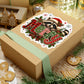 Merry Raccoon Christmas Sticker