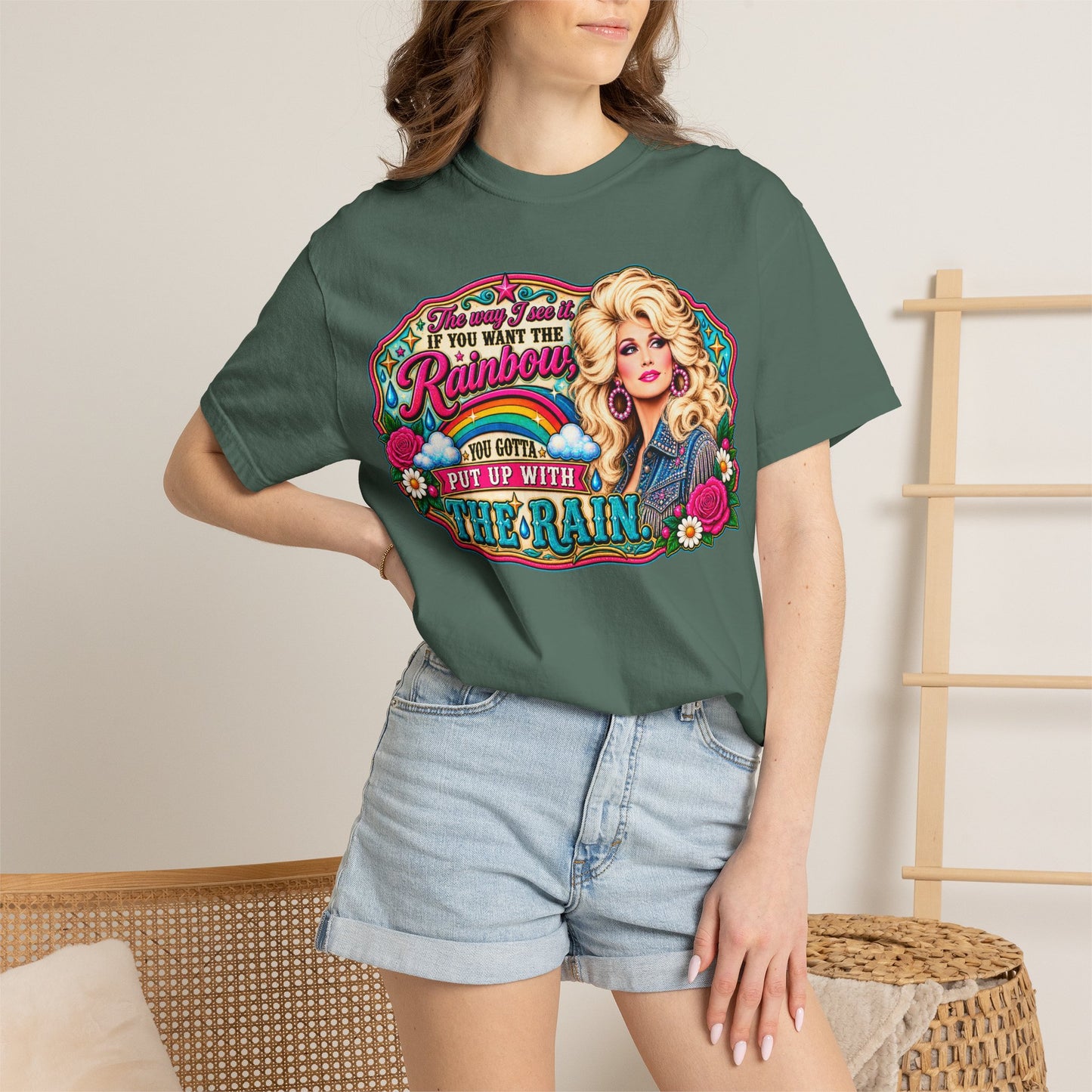 Dolly Parton 'If You Want the Rainbow' Graphic T-Shirt