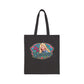 Be the Rhinestone Tote Bag | Cowgirl Portrait, Retro Western Graphic