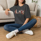 Auntie Floral Graphic T-Shirt