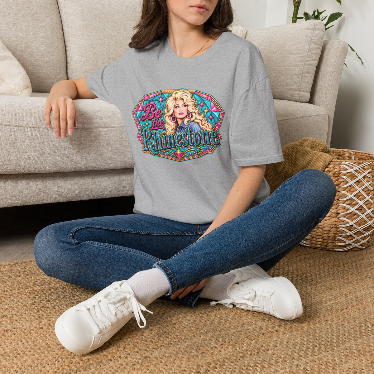Be the Rhinestone Graphic T-Shirt