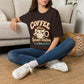 Coffee Because Adulting Is a Little Bitter Graphic T-Shirt