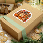 Fall Raccoon Sticker | Autumn Leaves Pumpkin Hot Cocoa Kiss-Cut Sticker