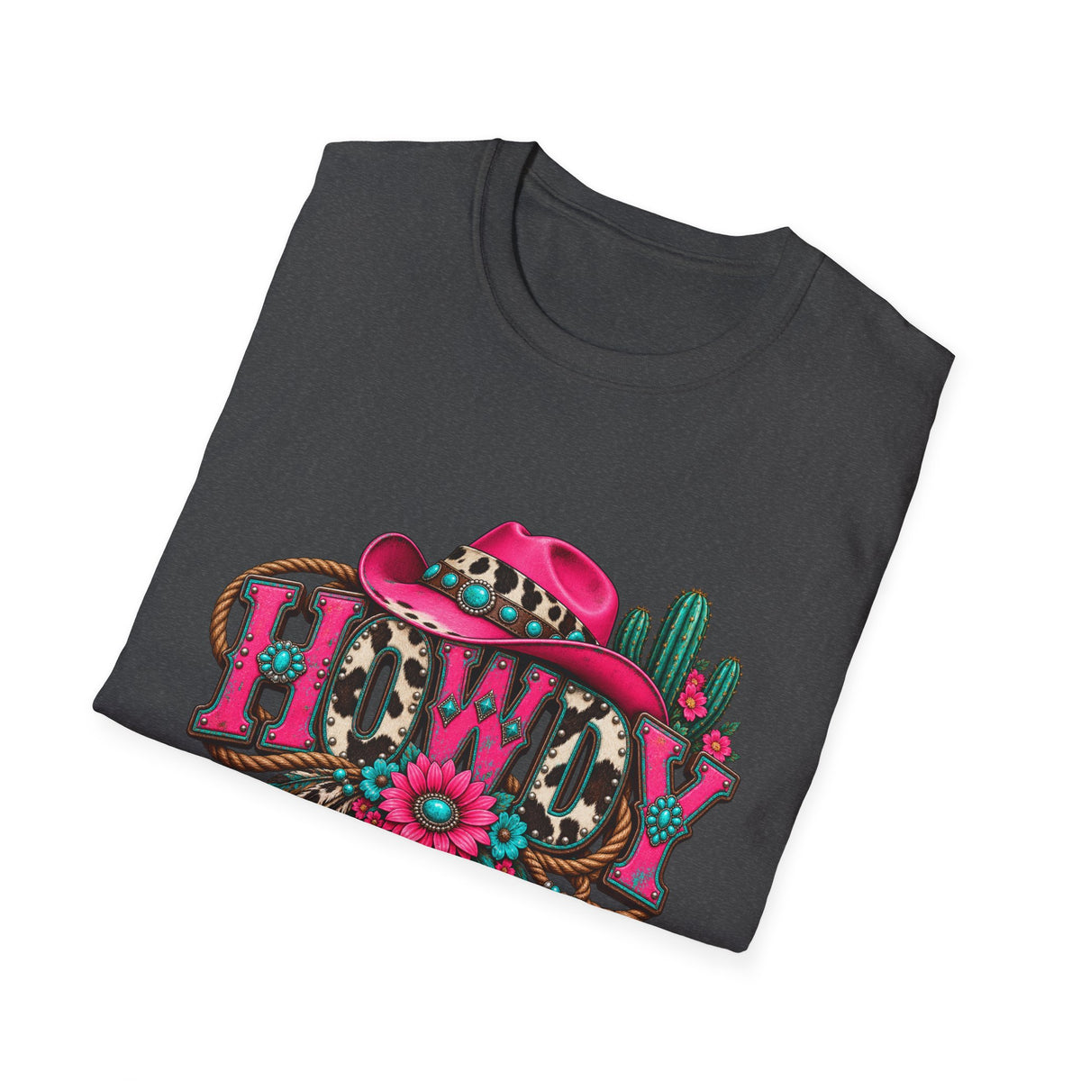 Howdy Floral  Graphic T-Shirt