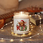 Merry Highland Cow Christmas Soy Candle — 9oz Scented Holiday Jar