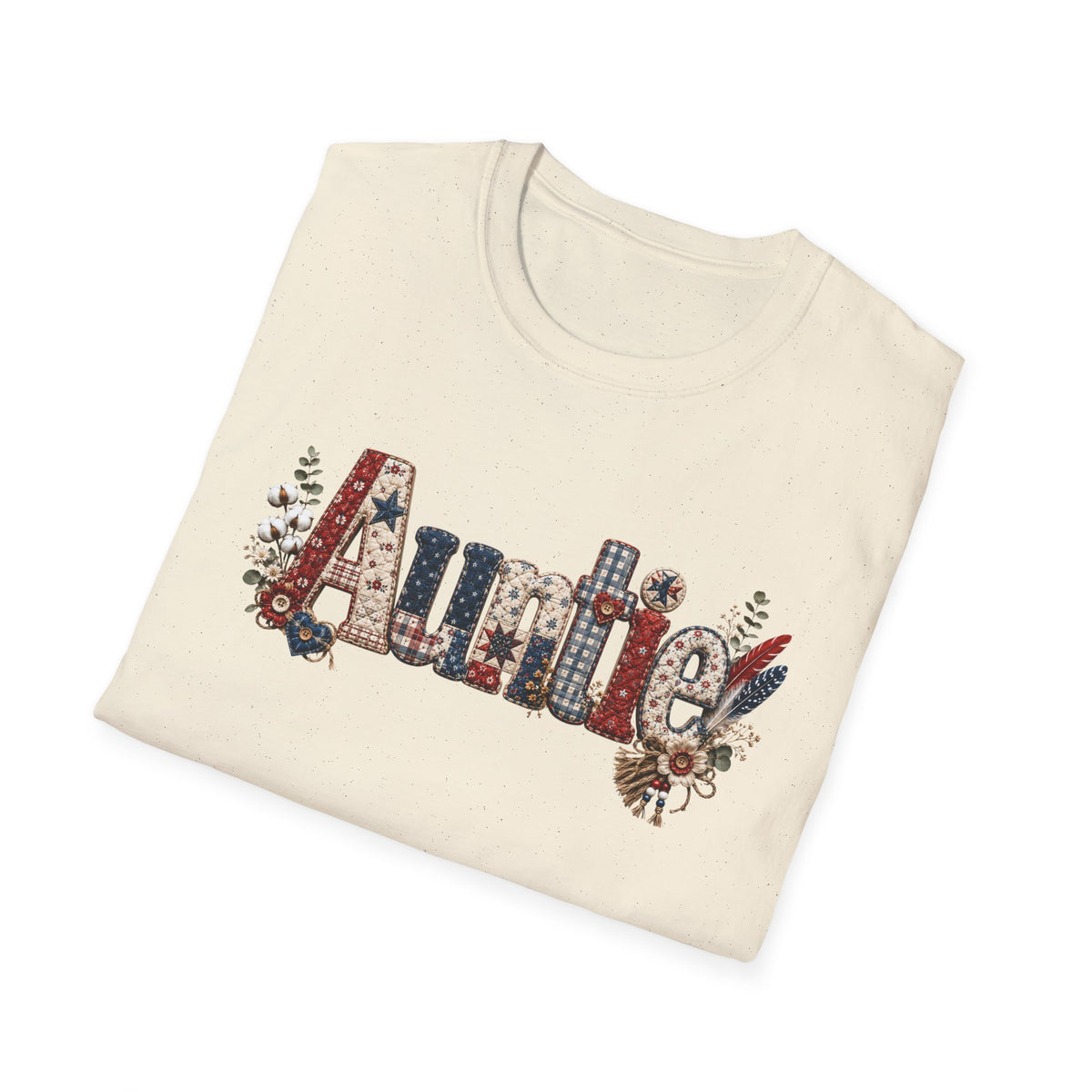 Auntie Floral Graphic T-Shirt