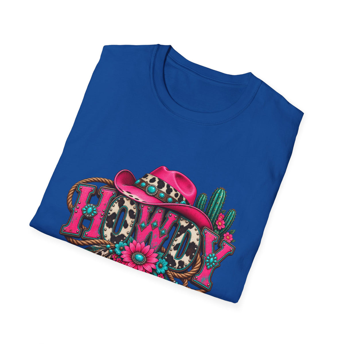 Howdy Floral  Graphic T-Shirt