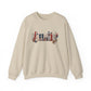 Auntie Floral Lettering Sweatshirt | Auntie Crewneck