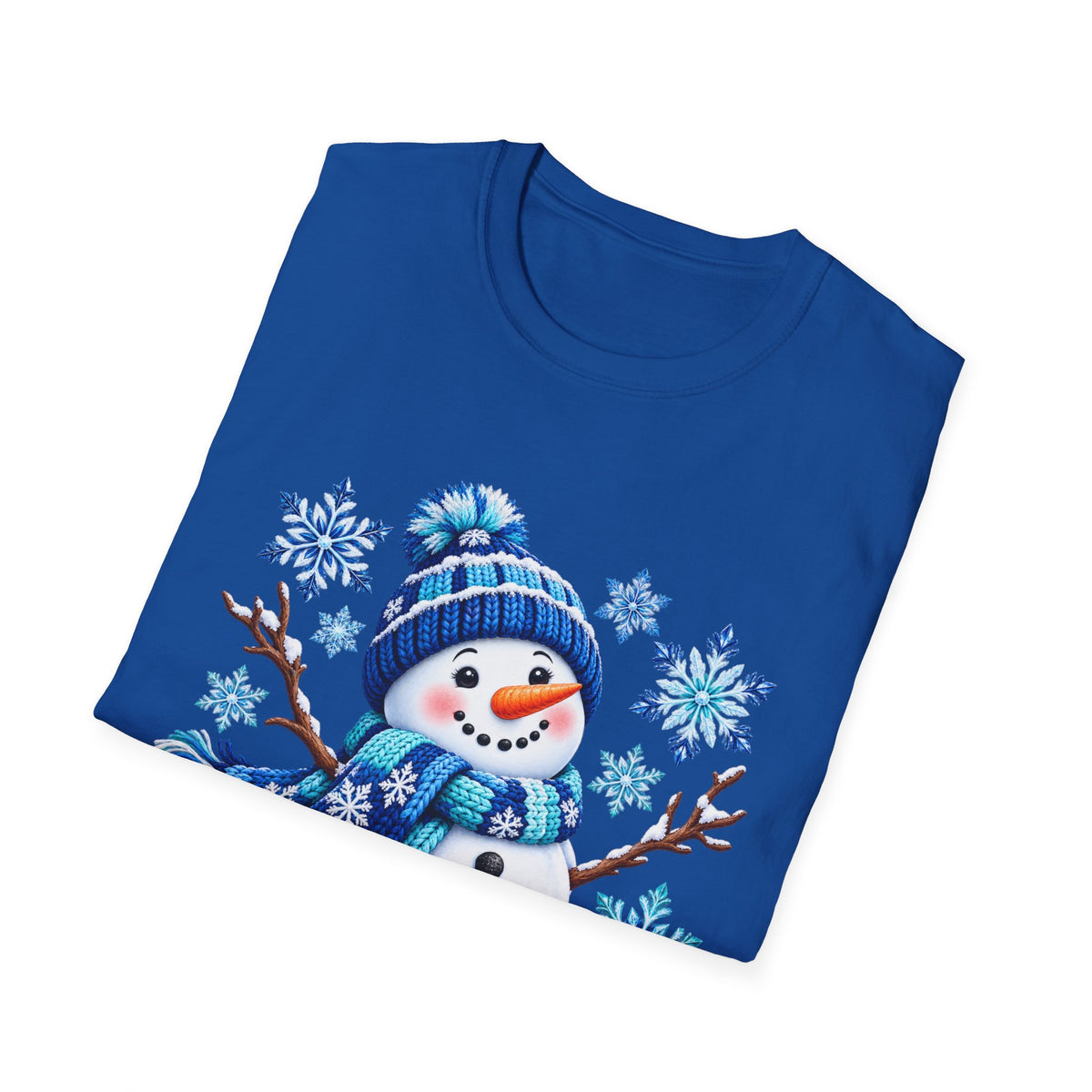 Snowman Winter Graphic T-Shirt