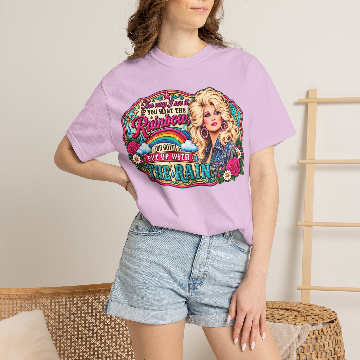 Dolly Parton 'If You Want the Rainbow' Graphic T-Shirt