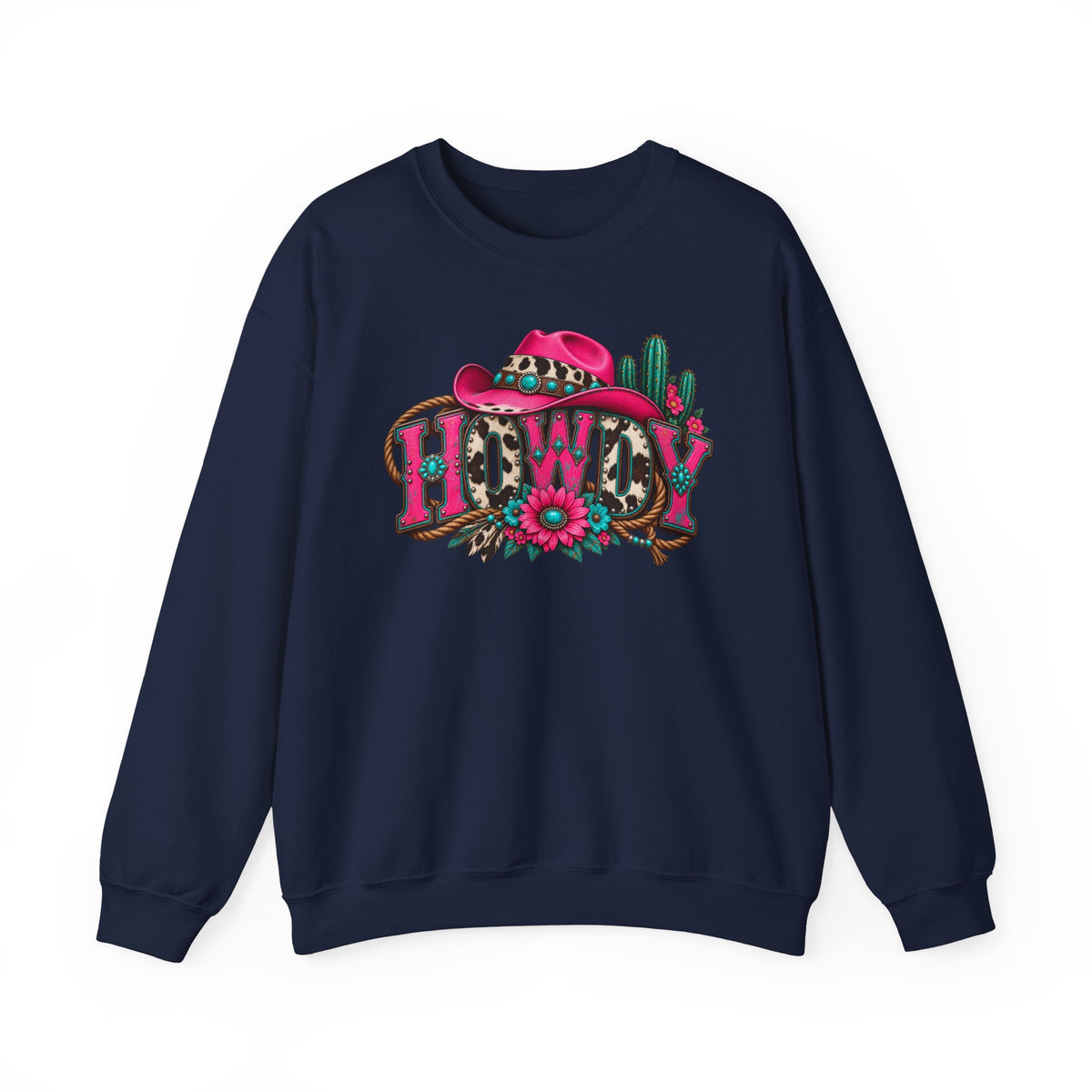 Crewneck Western Howdy