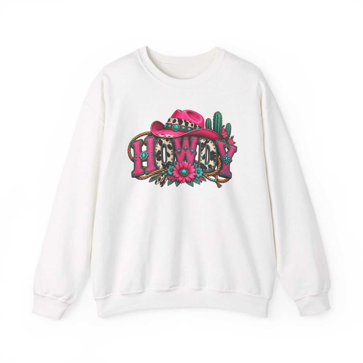Crewneck Western Howdy
