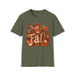 Fall Highland Cow Graphic T-Shirt