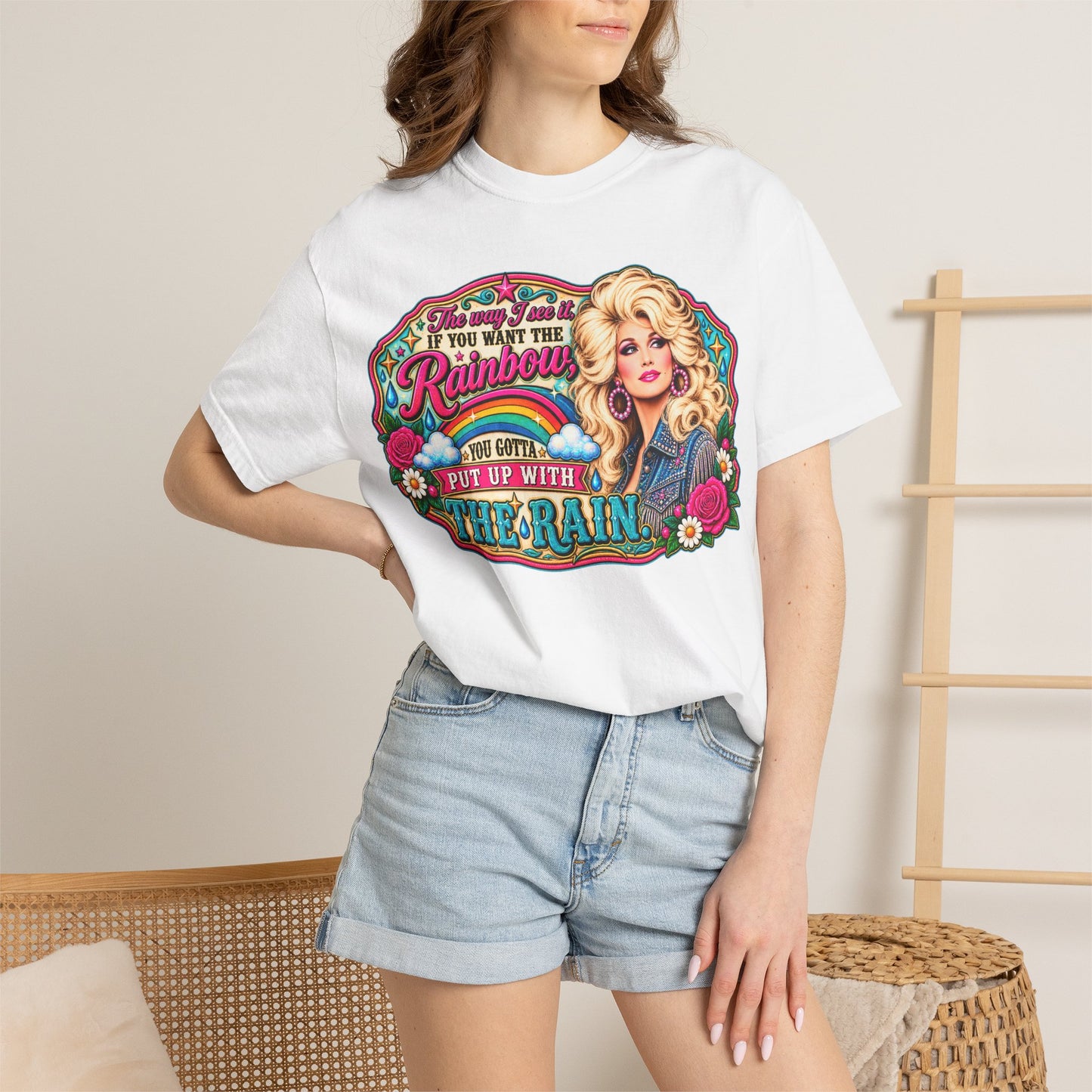 Dolly Parton 'If You Want the Rainbow' Graphic T-Shirt