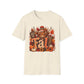 Fall Highland Cow Graphic T-Shirt