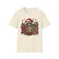 Merry Christmas Raccoon Graphic T-Shirt