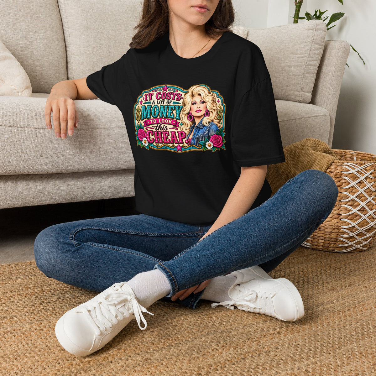 “It Costs a Lot of Money to Look This Cheap” Graphic T-Shirt