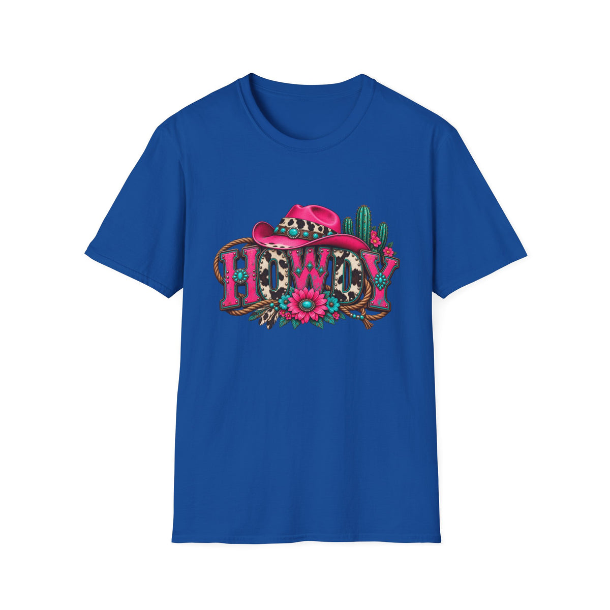 Howdy Floral  Graphic T-Shirt
