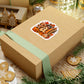 Fall Raccoon Sticker | Autumn Leaves Pumpkin Hot Cocoa Kiss-Cut Sticker