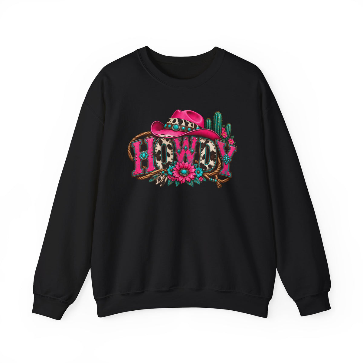 Crewneck Western Howdy