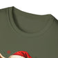 Merry Highland Cow Christmas Graphic T-Shirt