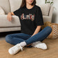 Auntie Floral Graphic T-Shirt