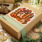 Fall Raccoon Sticker | Autumn Leaves Pumpkin Hot Cocoa Kiss-Cut Sticker