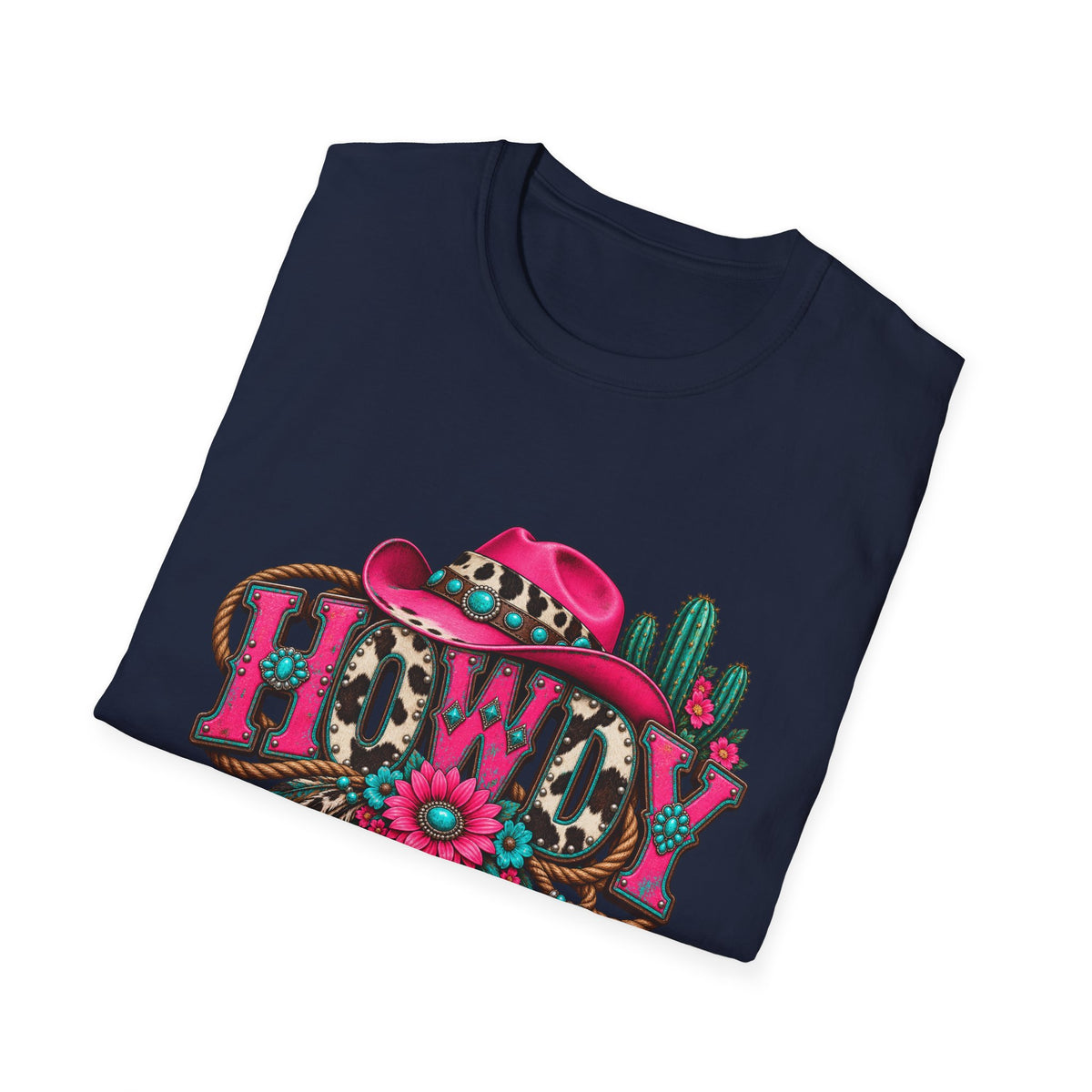 Howdy Floral  Graphic T-Shirt