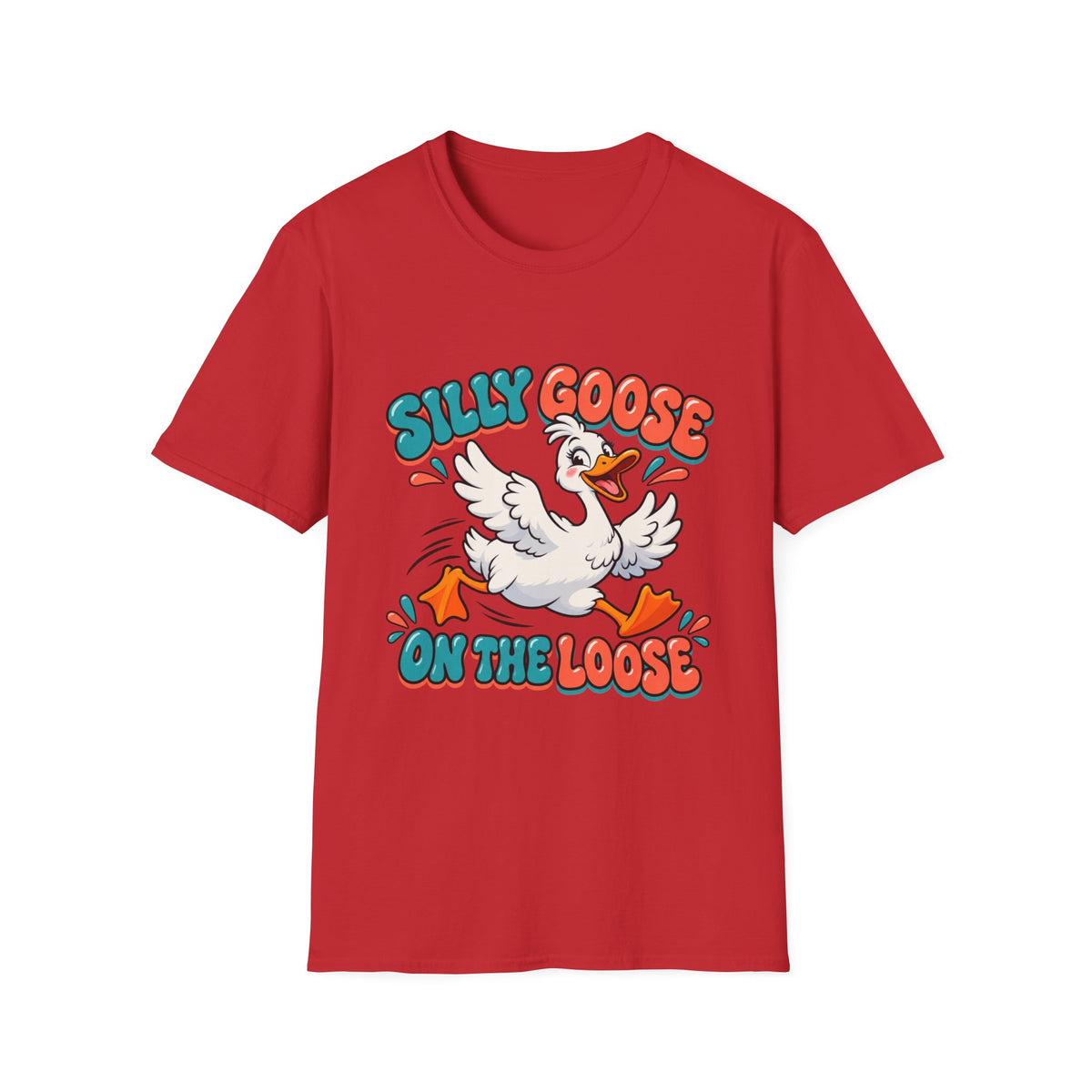 Silly Goose on the Loose Funny Goose T-Shirt
