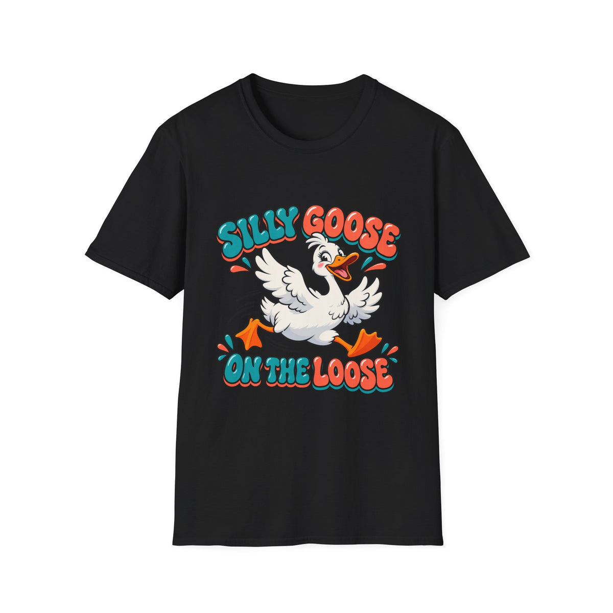 Silly Goose on the Loose Funny Goose T-Shirt