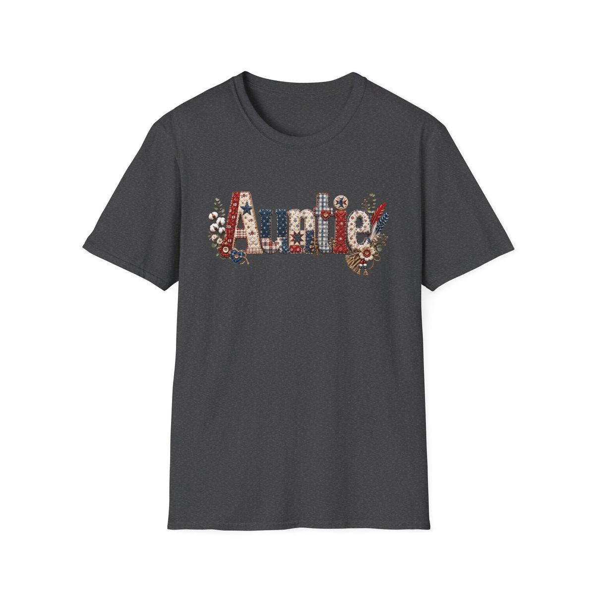 Auntie Floral Graphic T-Shirt