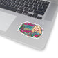 Dream Big Shine Bigger Sticker | Kiss-Cut Vinyl Dolly Icon