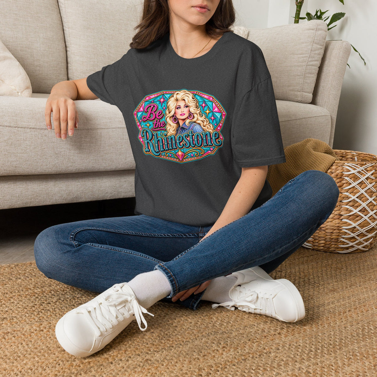 Be the Rhinestone Graphic T-Shirt