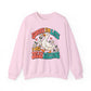 Sorry I’m Late, I Was Dilly-Dallying Funny Duck Crewneck Sweatshirt
