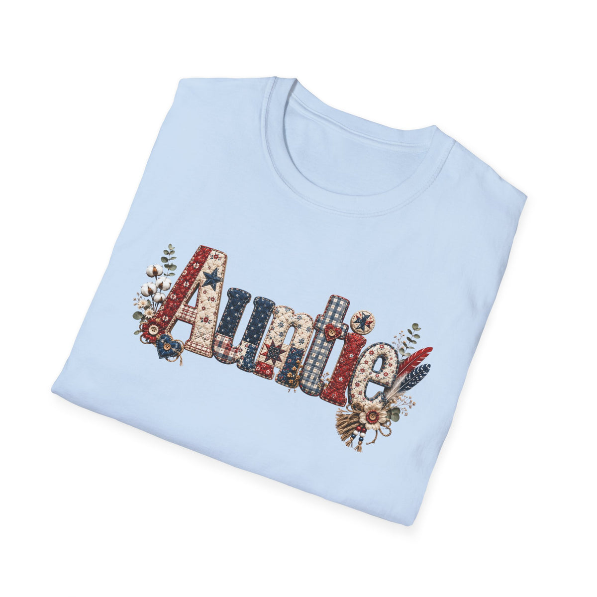 Auntie Floral Graphic T-Shirt
