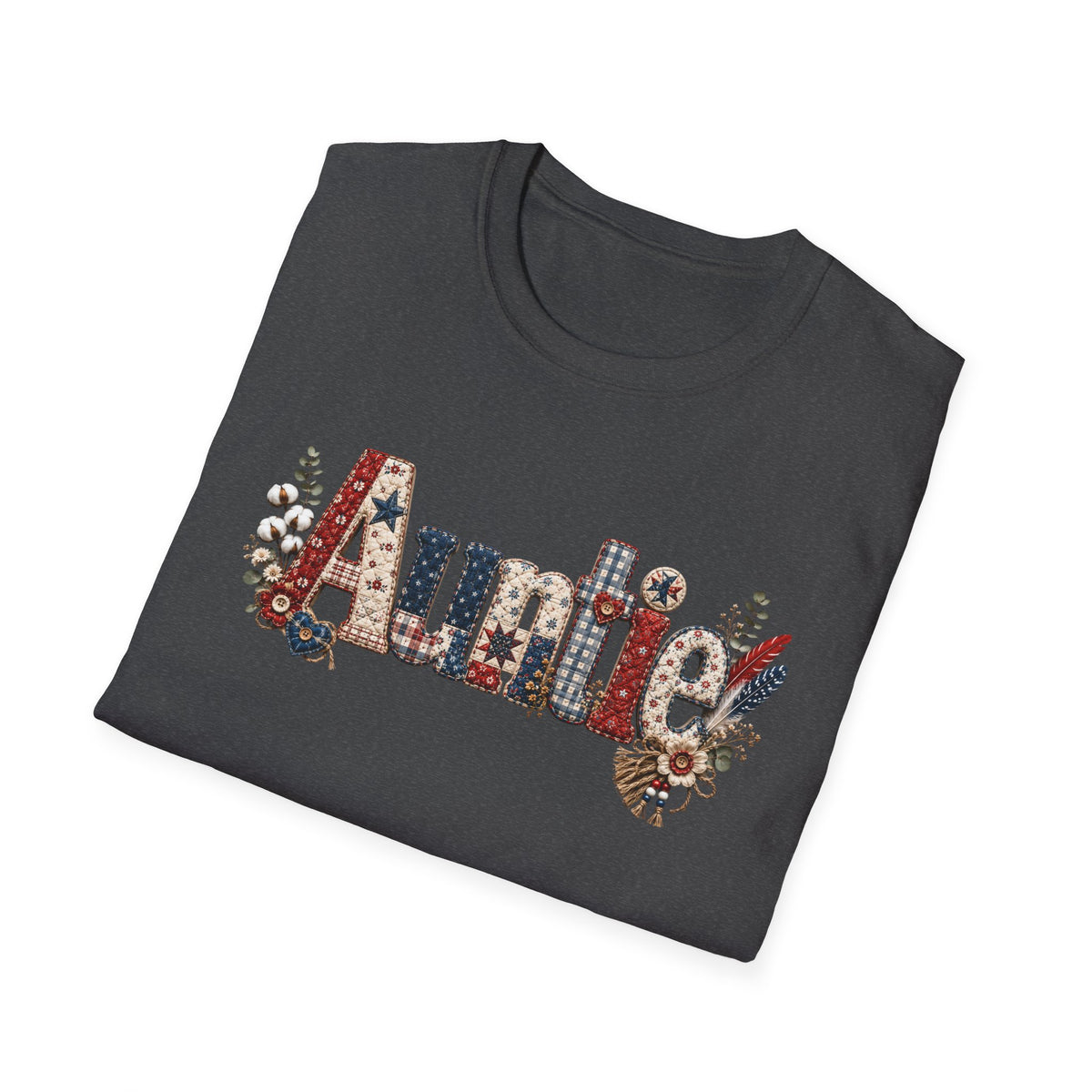 Auntie Floral Graphic T-Shirt