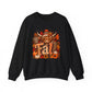 Autumn Highland Cow Fall Sweatshirt | Pumpkin Sunflower Harvest