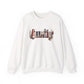 Auntie Floral Lettering Sweatshirt | Auntie Crewneck
