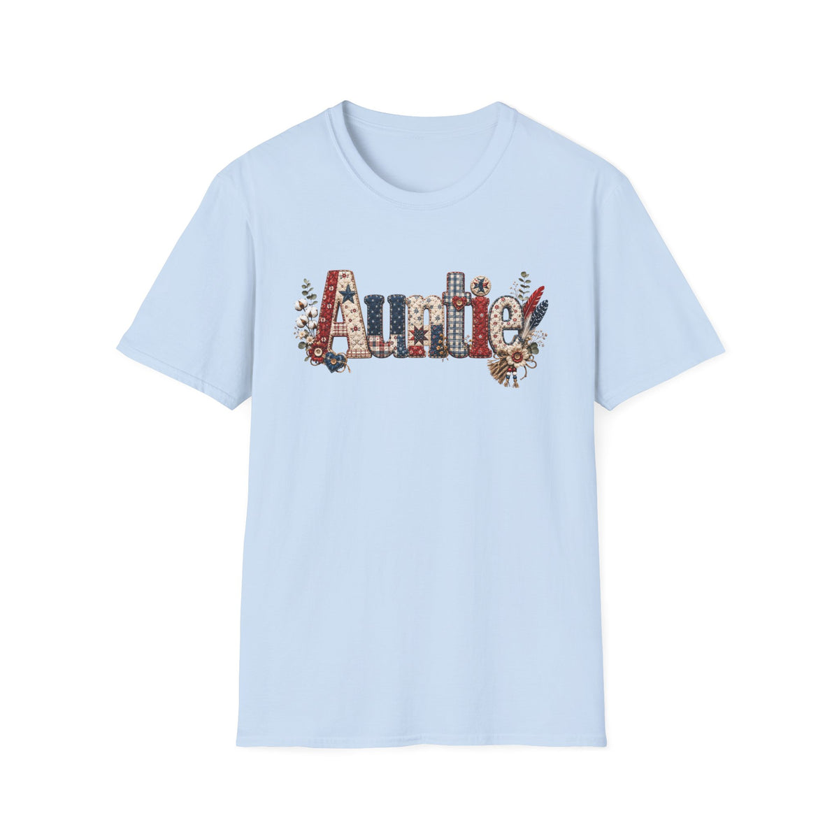 Auntie Floral Graphic T-Shirt