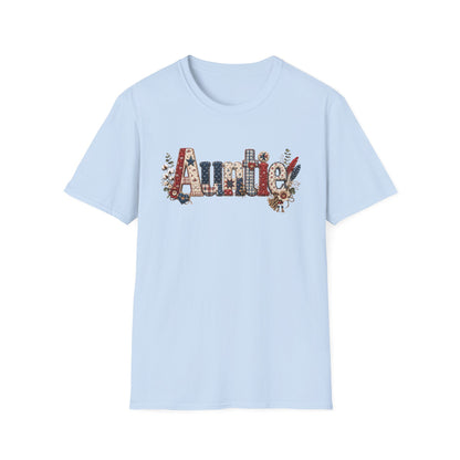 Auntie Floral Graphic T-Shirt