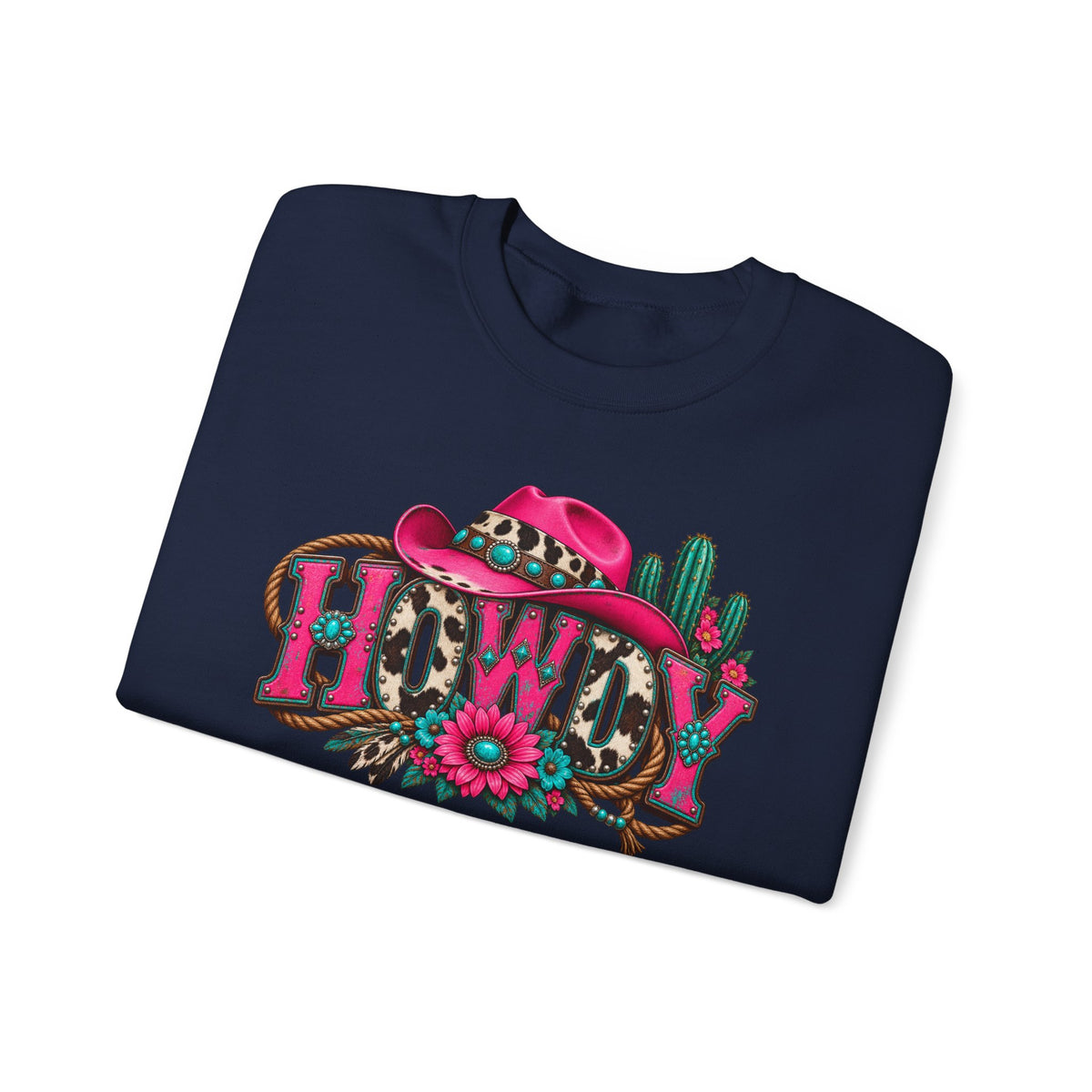 Crewneck Western Howdy