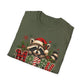 Merry Christmas Raccoon Graphic T-Shirt