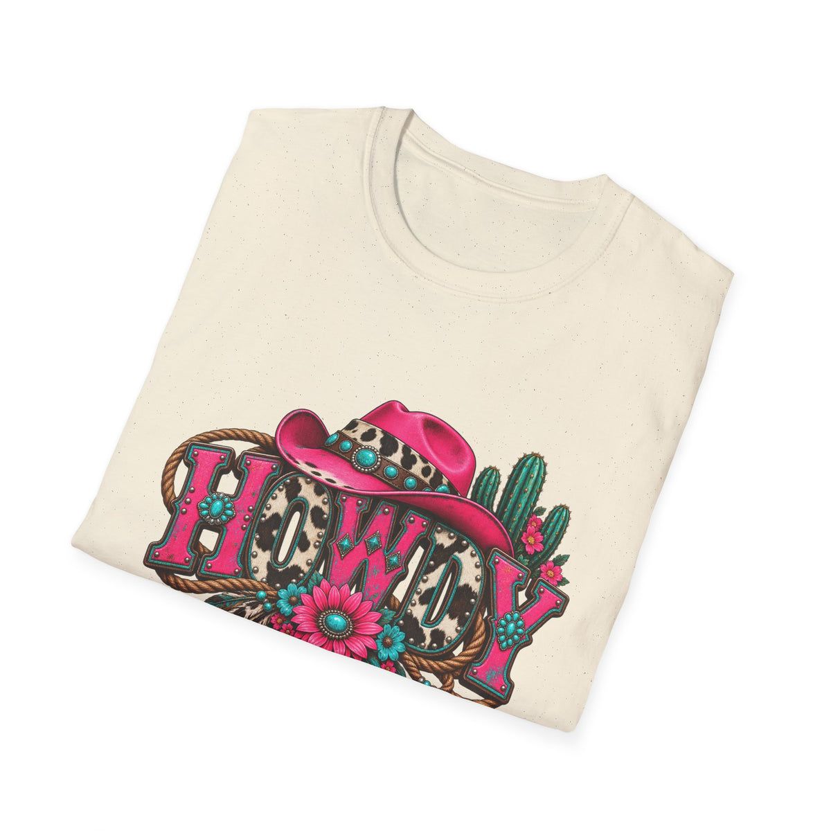 Howdy Floral  Graphic T-Shirt