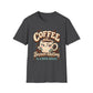 Coffee Because Adulting Is a Little Bitter Graphic T-Shirt