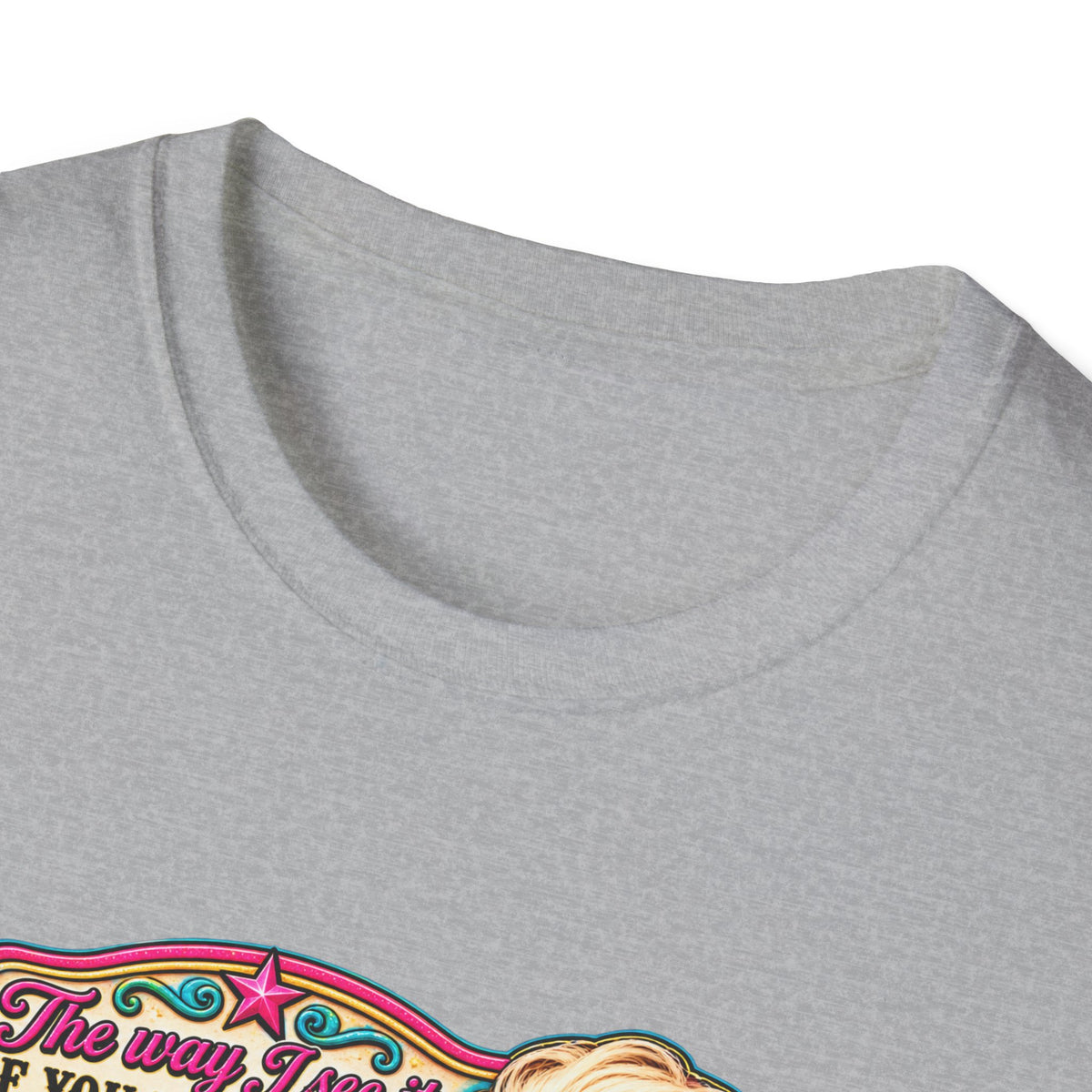 “If you want to see the rainbow you have to put up with the rain” Graphic T-Shirt