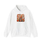 Cozy Autumn Raccoon Hoodie | Fall Leaves Pumpkin Harvest