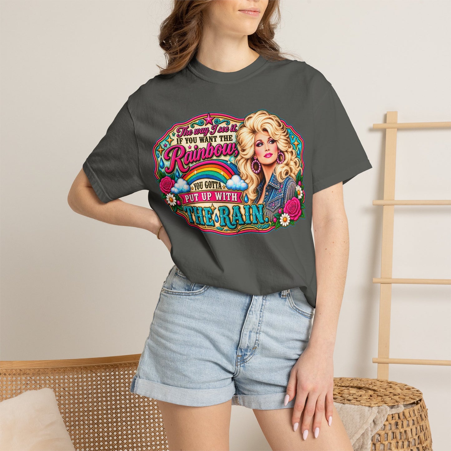 Dolly Parton 'If You Want the Rainbow' Graphic T-Shirt