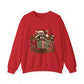 Crewneck-Christmas Raccoon "Merry"